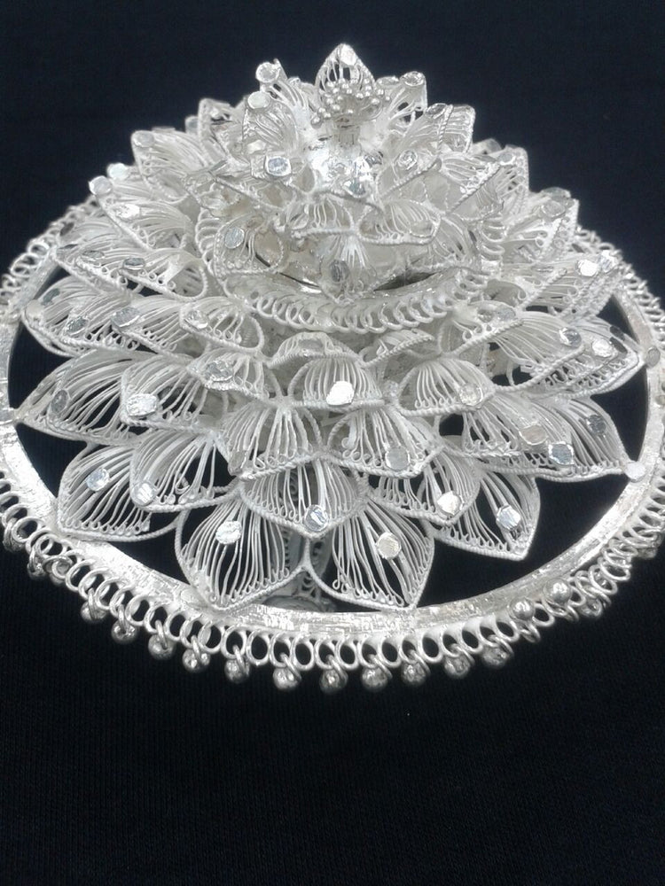 
                      
                        Silver Filigree Sindoor Box Floral Rose SB002 - SilverLinings.in - 5
                      
                    