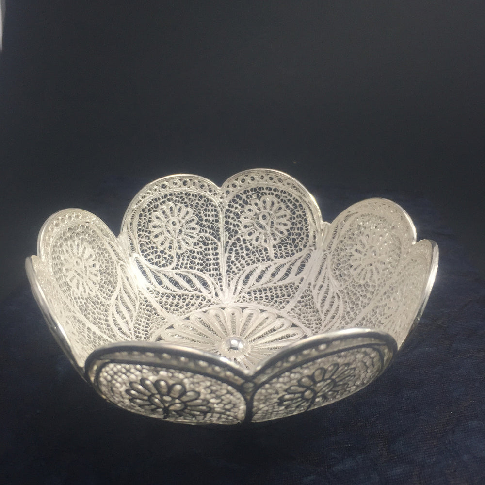 
                      
                        Silver Filigree Bowl
                      
                    