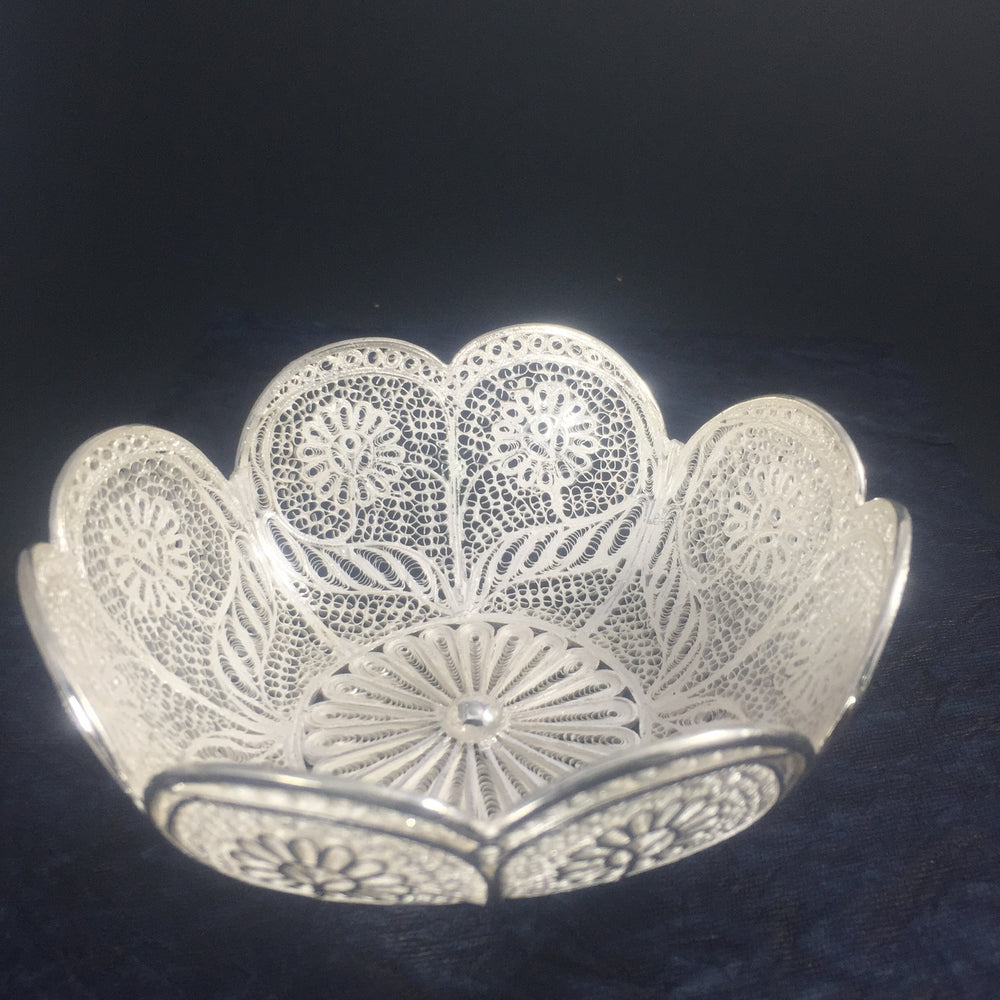 
                      
                        Silver Filigree Bowl
                      
                    