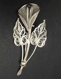 SM Jewellery Silver Women's Saree Brooch at Rs 165/piece in Mumbai