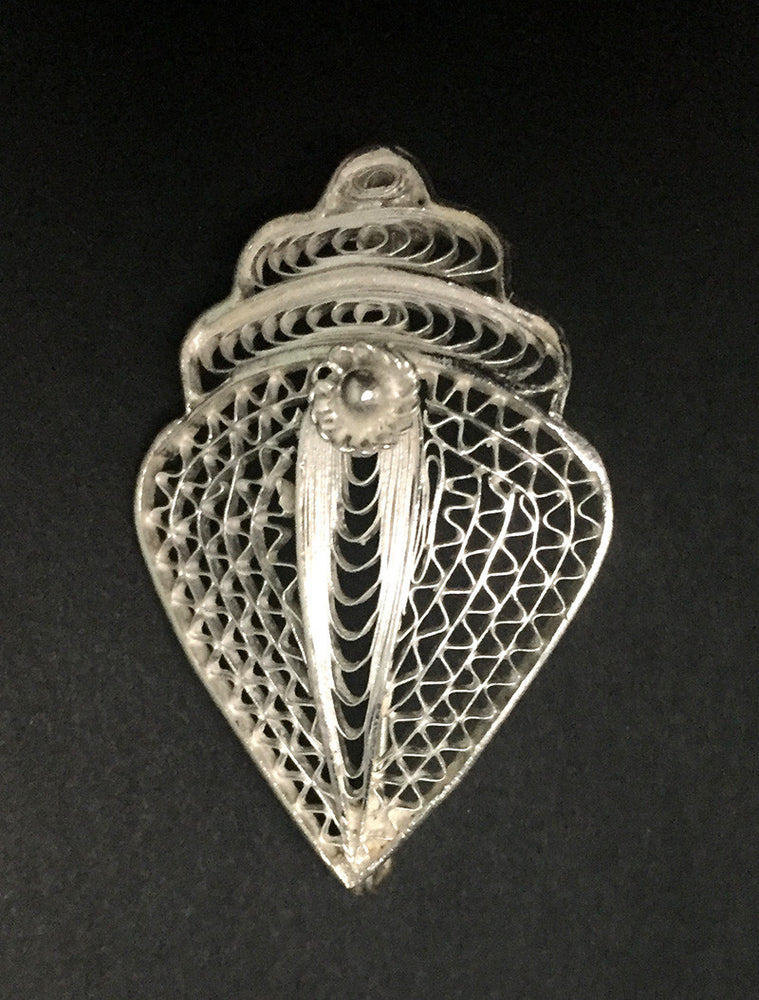 Silver Saree Pin