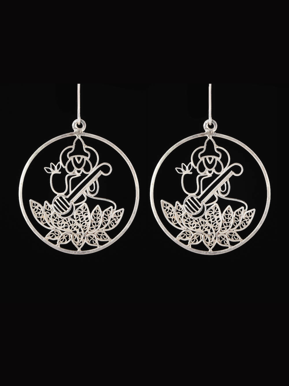 Saraswati Earrings