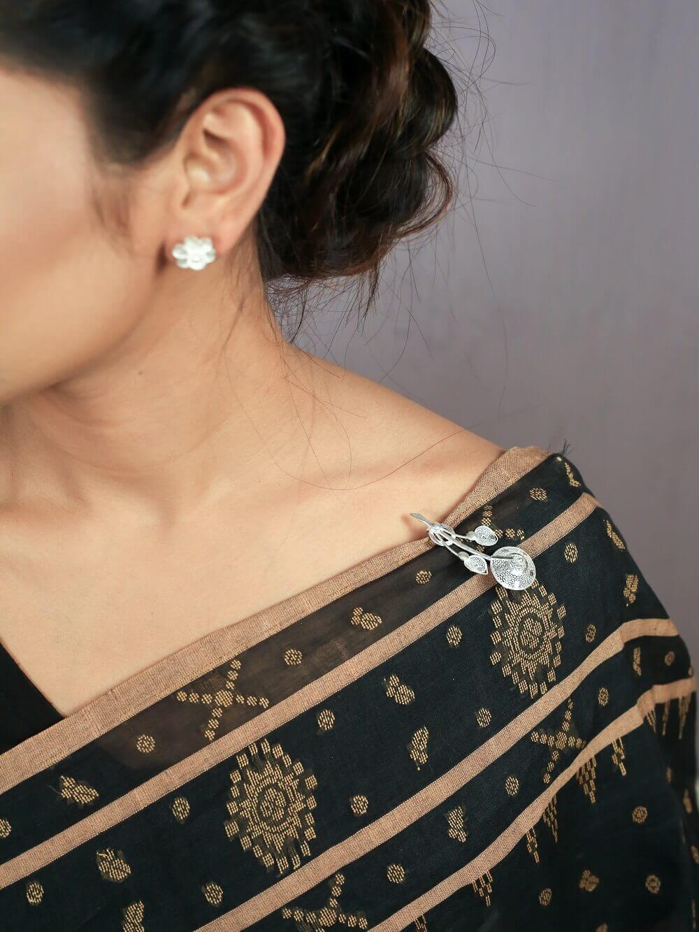 Sample Saree Pin Brooches and saree pins – Silverlinings