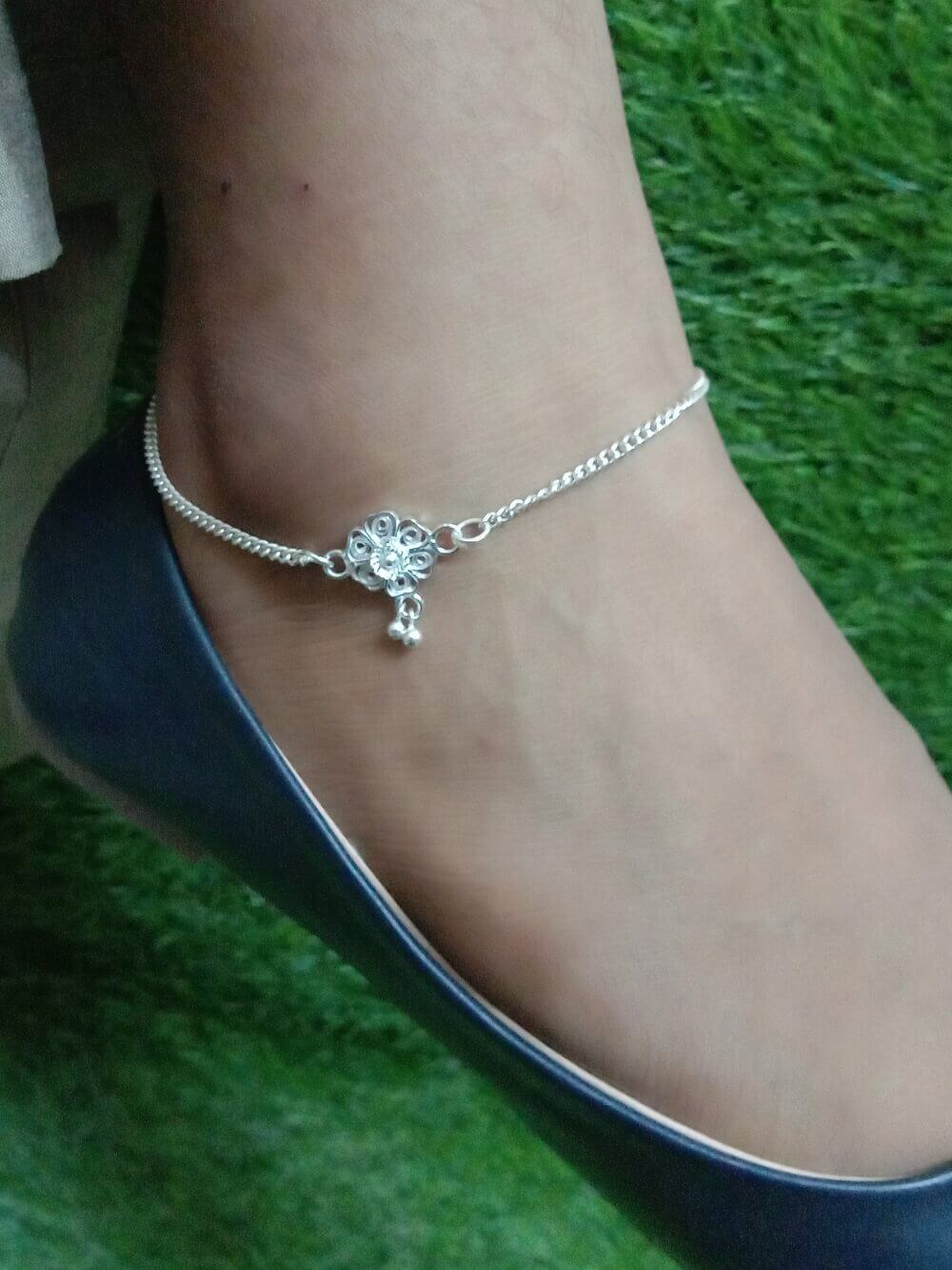 Silver Anklets