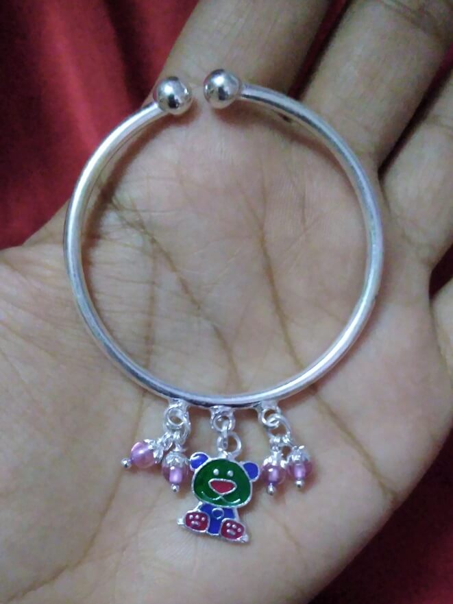 
                      
                        Silver Baby Kada BB065
                      
                    