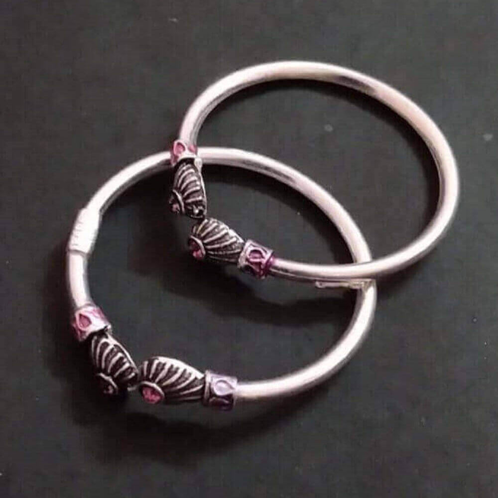 
                      
                        Baby bangle Silver India
                      
                    