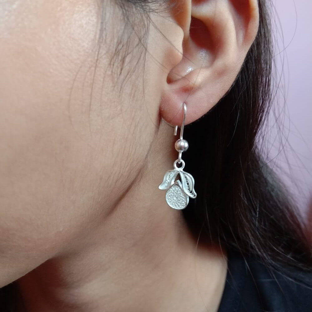 
                      
                        Tulip Silver Earrings
                      
                    