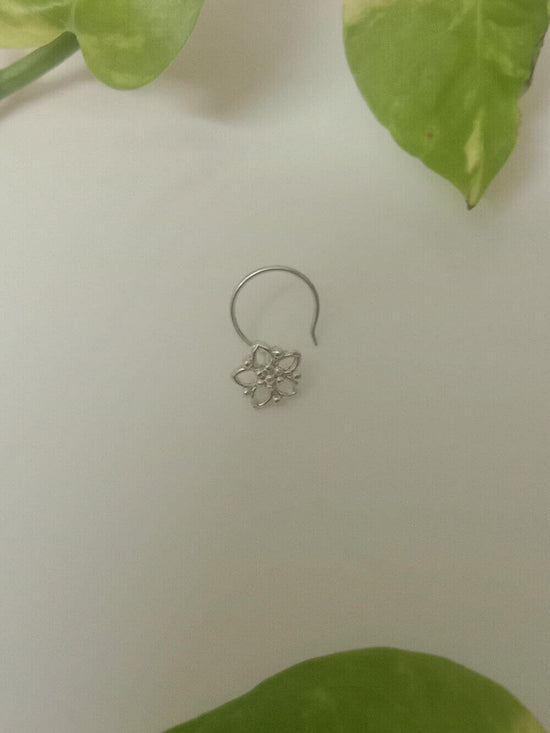Nose Ring Silver