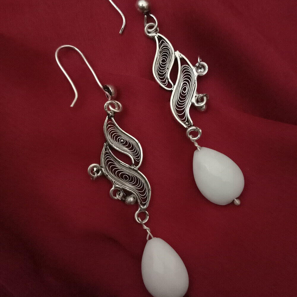 
                      
                        Oxidised Beads Earrings
                      
                    