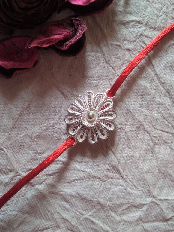 
                      
                        Silver Rakhi for Bhabhi RAK107_
                      
                    