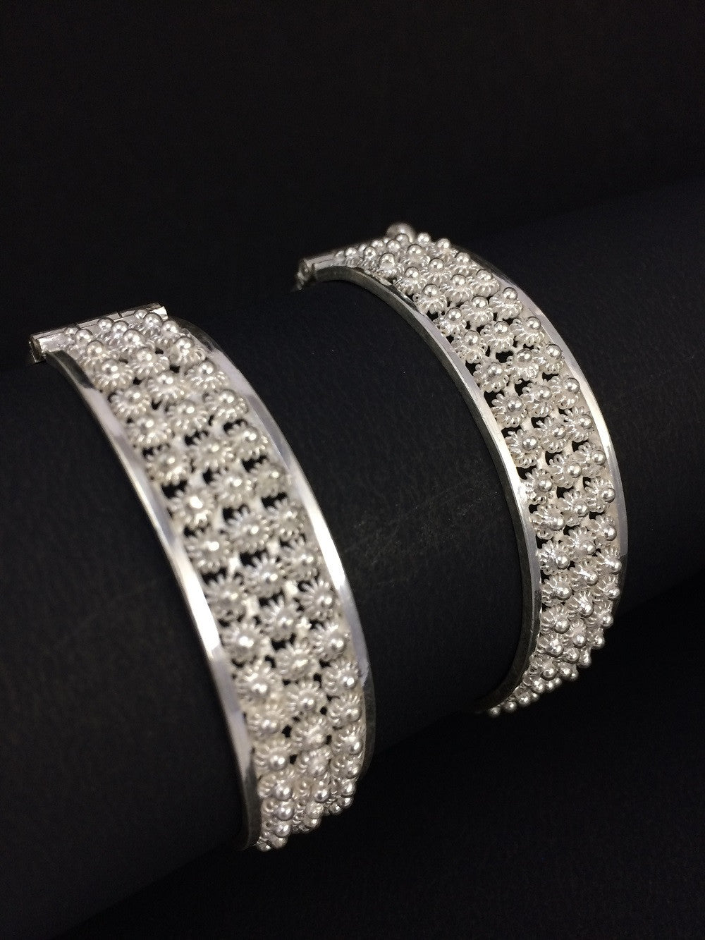Silver Bangles