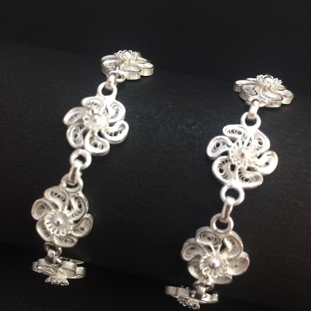 Silver Anklets      