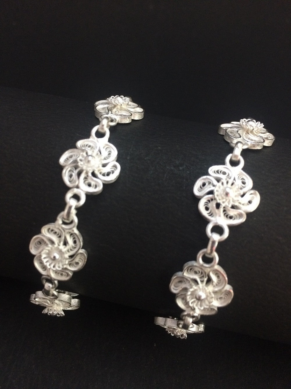 Silver Anklets      