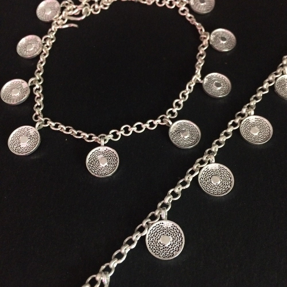 
                      
                        Silver Anklets
                      
                    