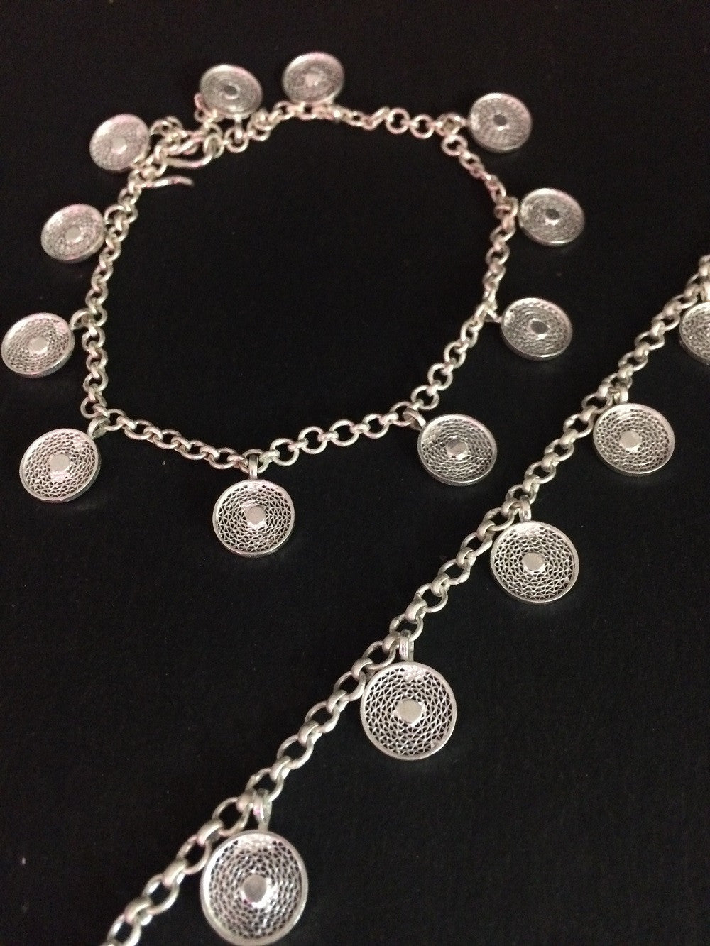 Silver Anklets