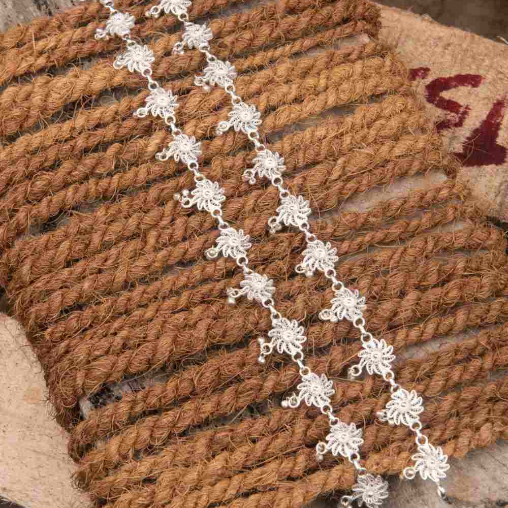 
                      
                        Silver Anklets Chakri
                      
                    
