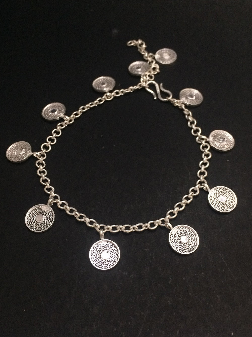 Silver Anklets for women online        