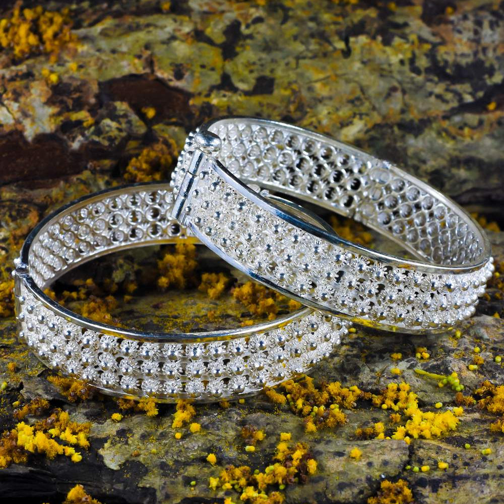 
                      
                        Silver Bangles
                      
                    