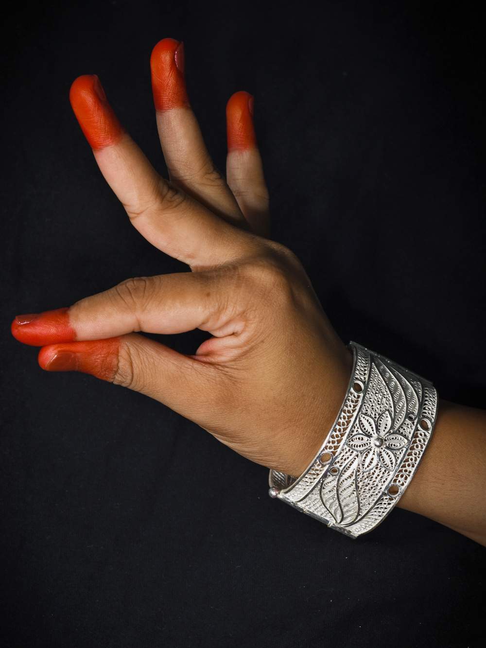 Silver Bangles