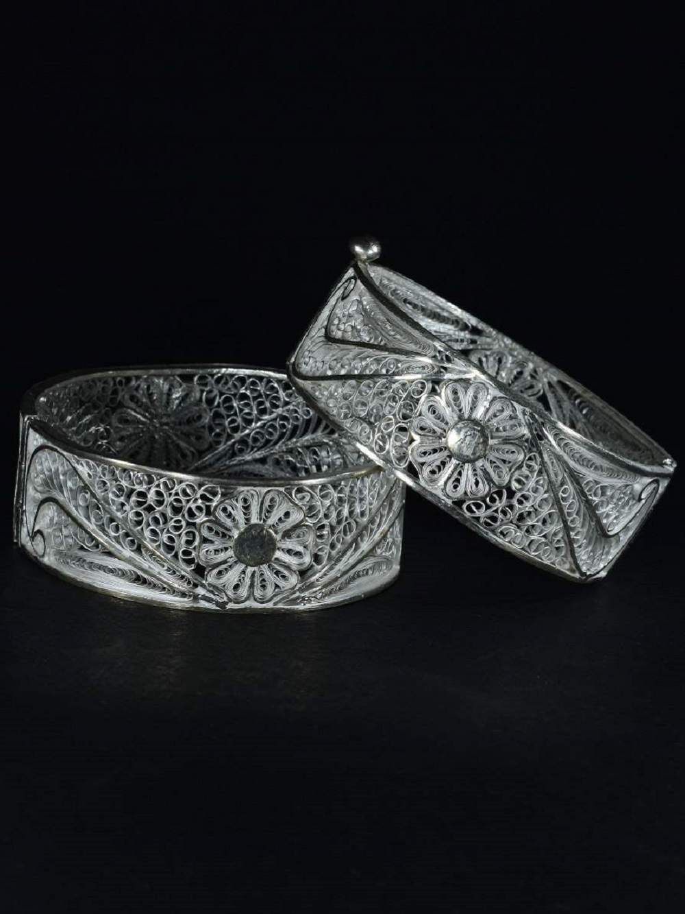 Silver Bangles       