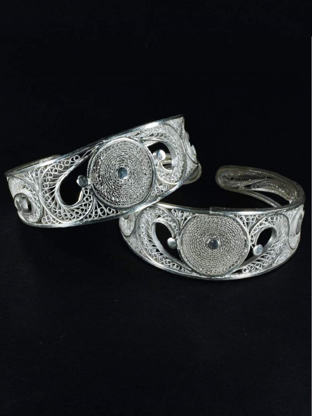 Silver Bangles