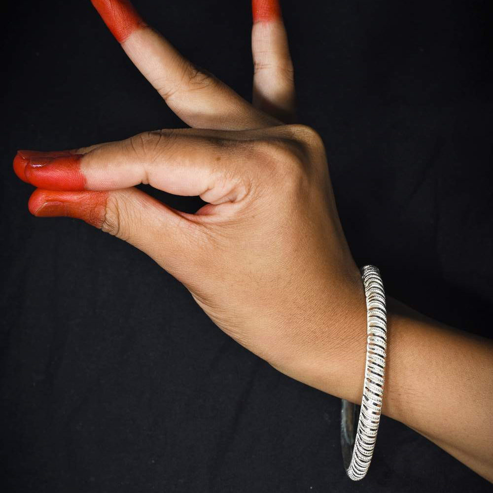 Silver Bangles        