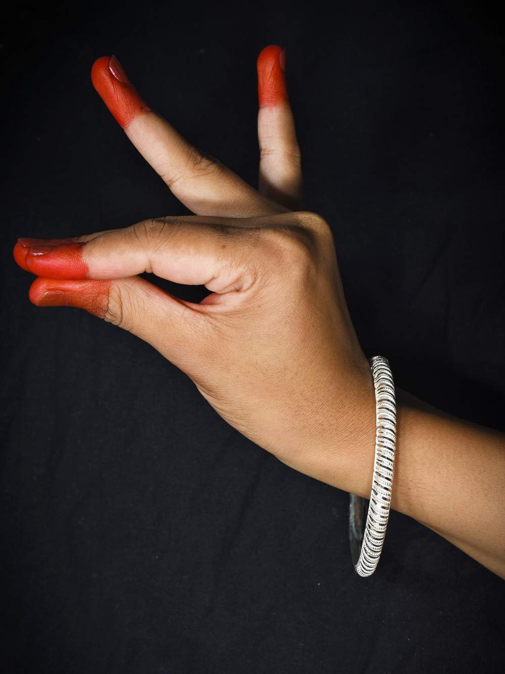 Silver Bangles        