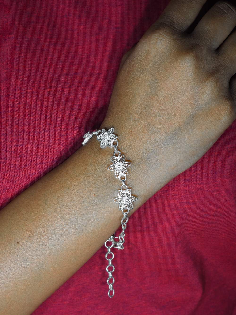 FANJIANA 925 Sterling Silver bracelets for women trendy Dainty Silver –  Motanber