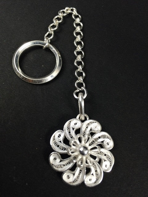 Silver Key Ring 