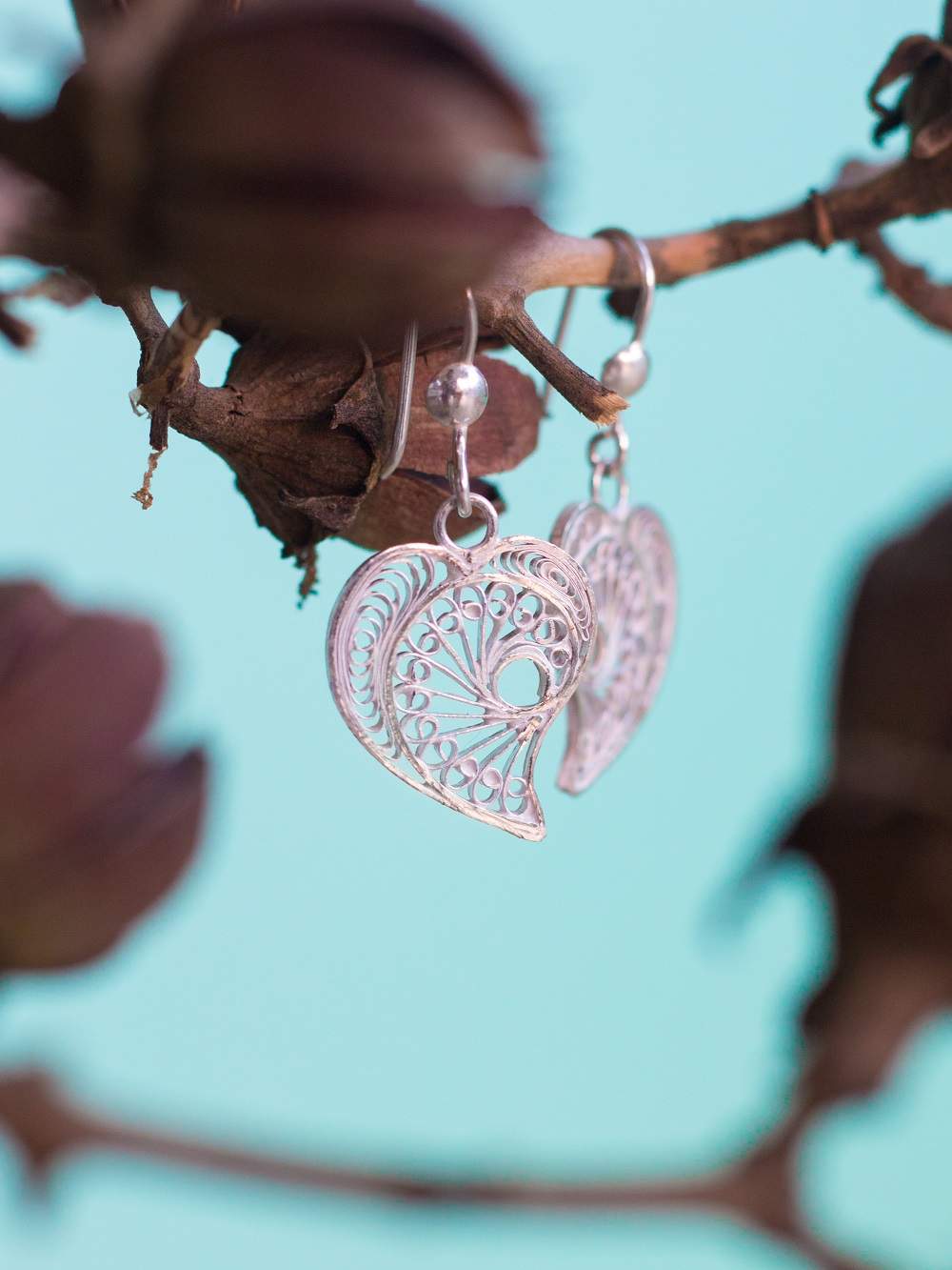 Silver Ear Rings      