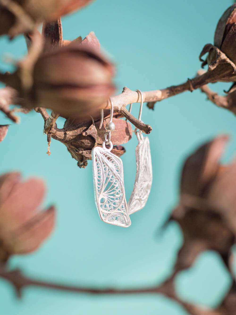 Silver Earrings Online      