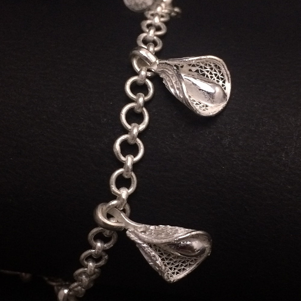 
                      
                        Silver Filigree Anklets for women       
                      
                    