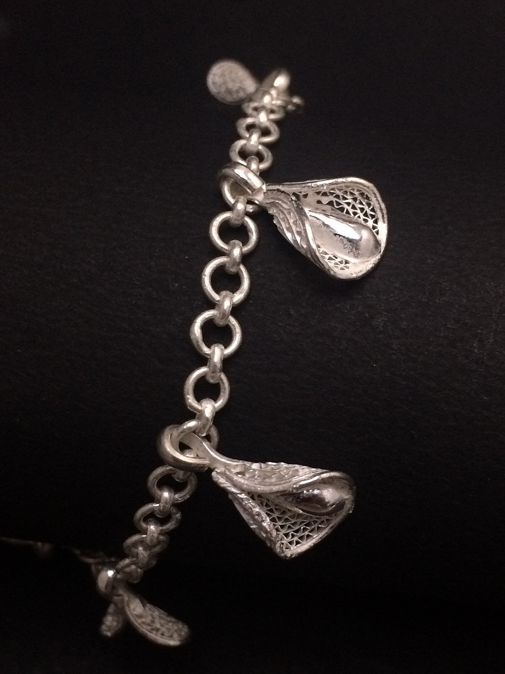 Silver Filigree Anklets for women       