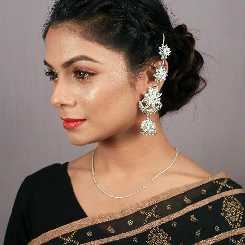 
                      
                        Silver Filigree Earrings       
                      
                    