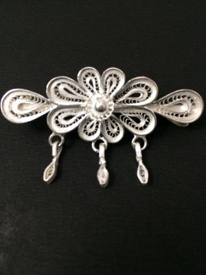 Silver hairpin online for women| Silverlinings | Handmade Filigree