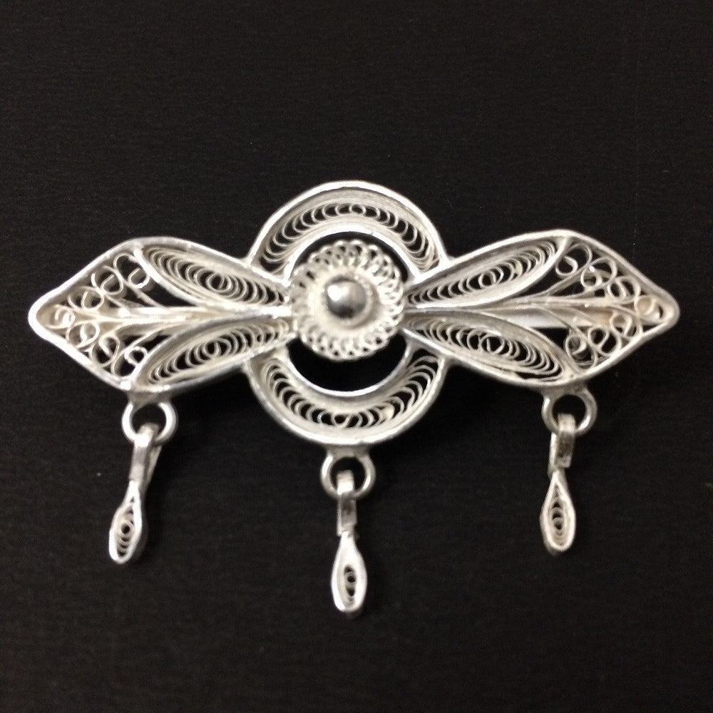 
                      
                        Silver Filigree Hair Clips       
                      
                    