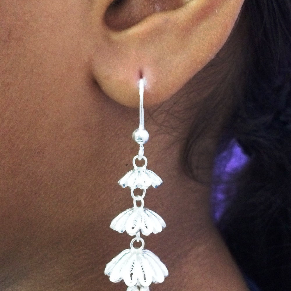 
                      
                        Silver Jhumka
                      
                    