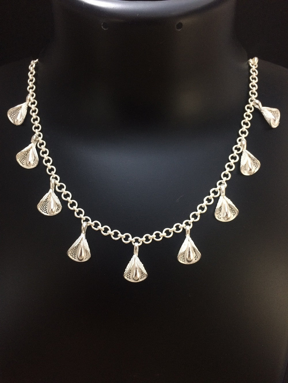 Silver Filigree Necklaces       