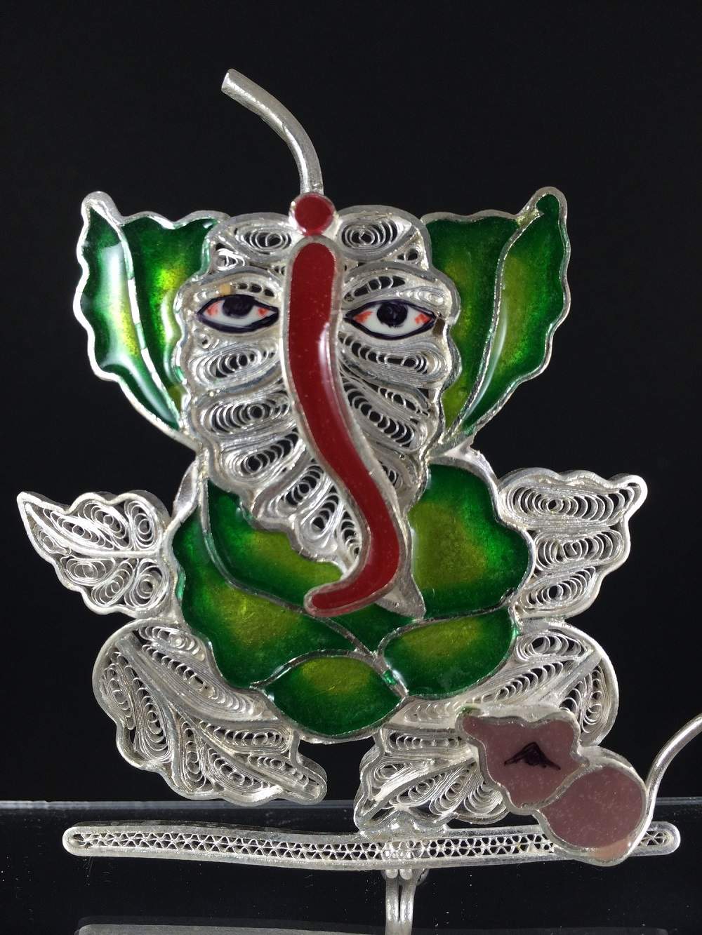 Silver Ganesha