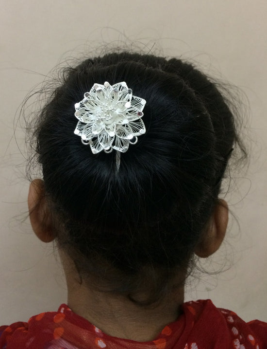 Load image into Gallery viewer, Silver hair accessories
