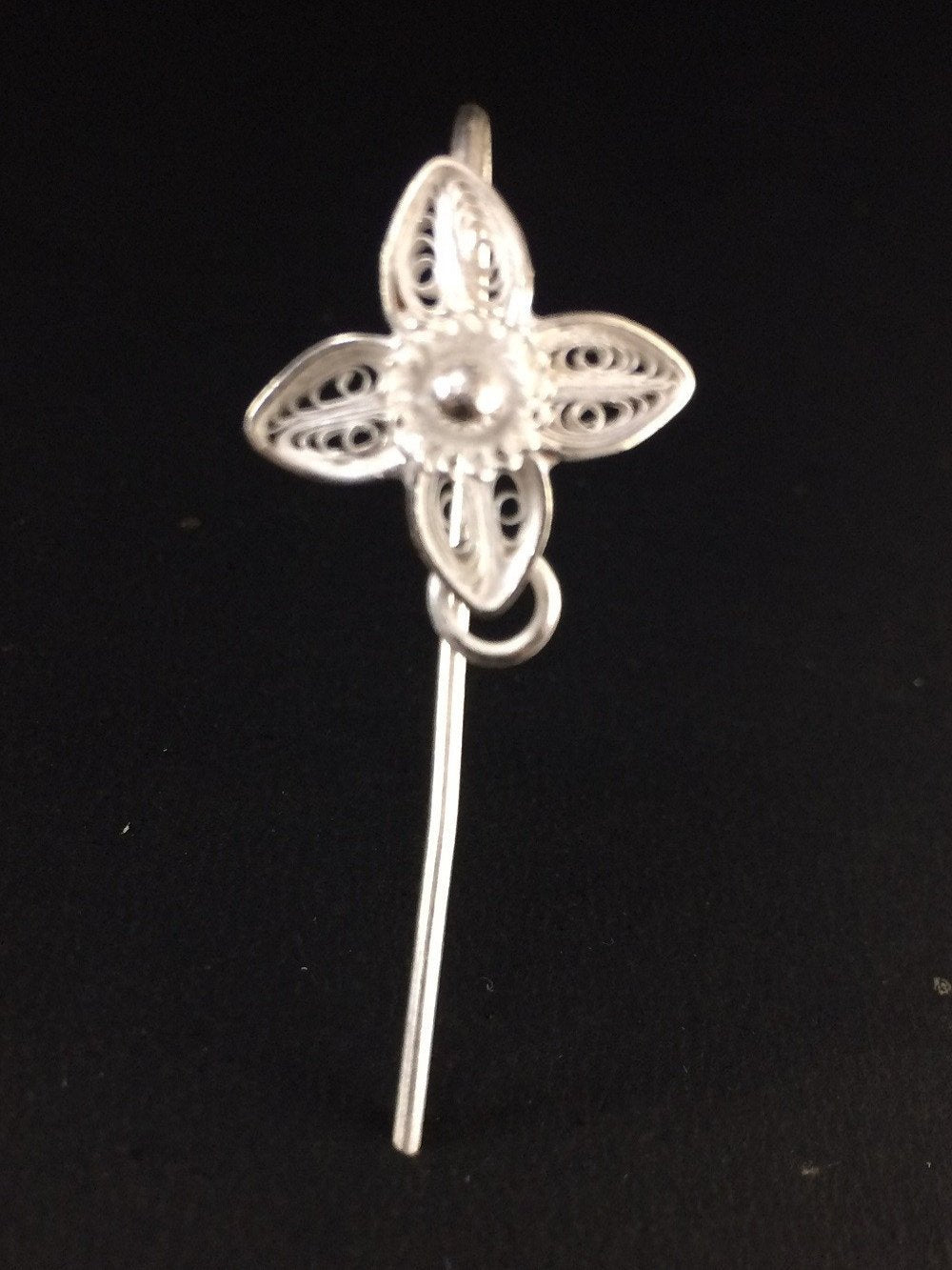 Silver Hair pins