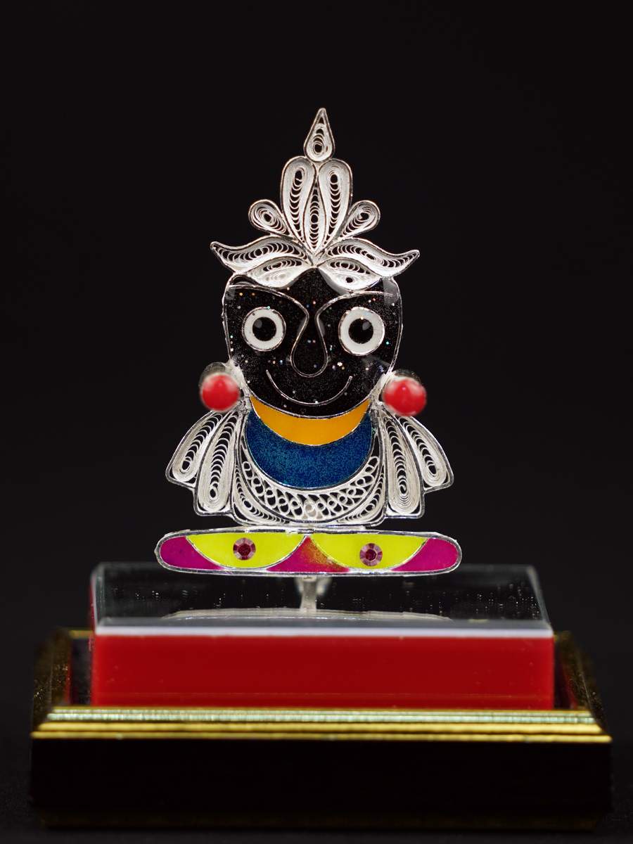 Silver Jagannath Idol