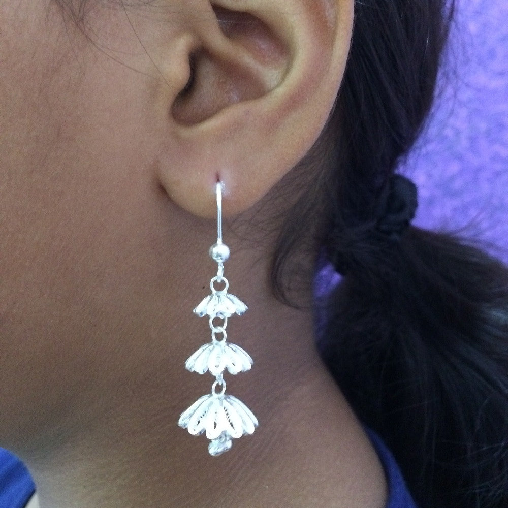 
                      
                        Silver Jhumka
                      
                    