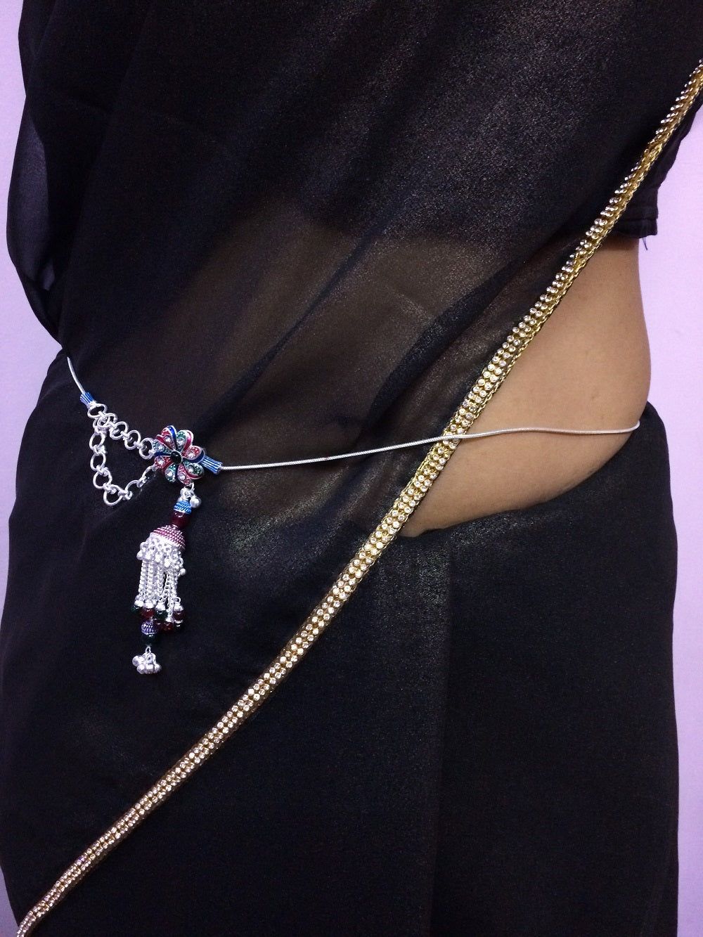 Silver Kamrbandh    