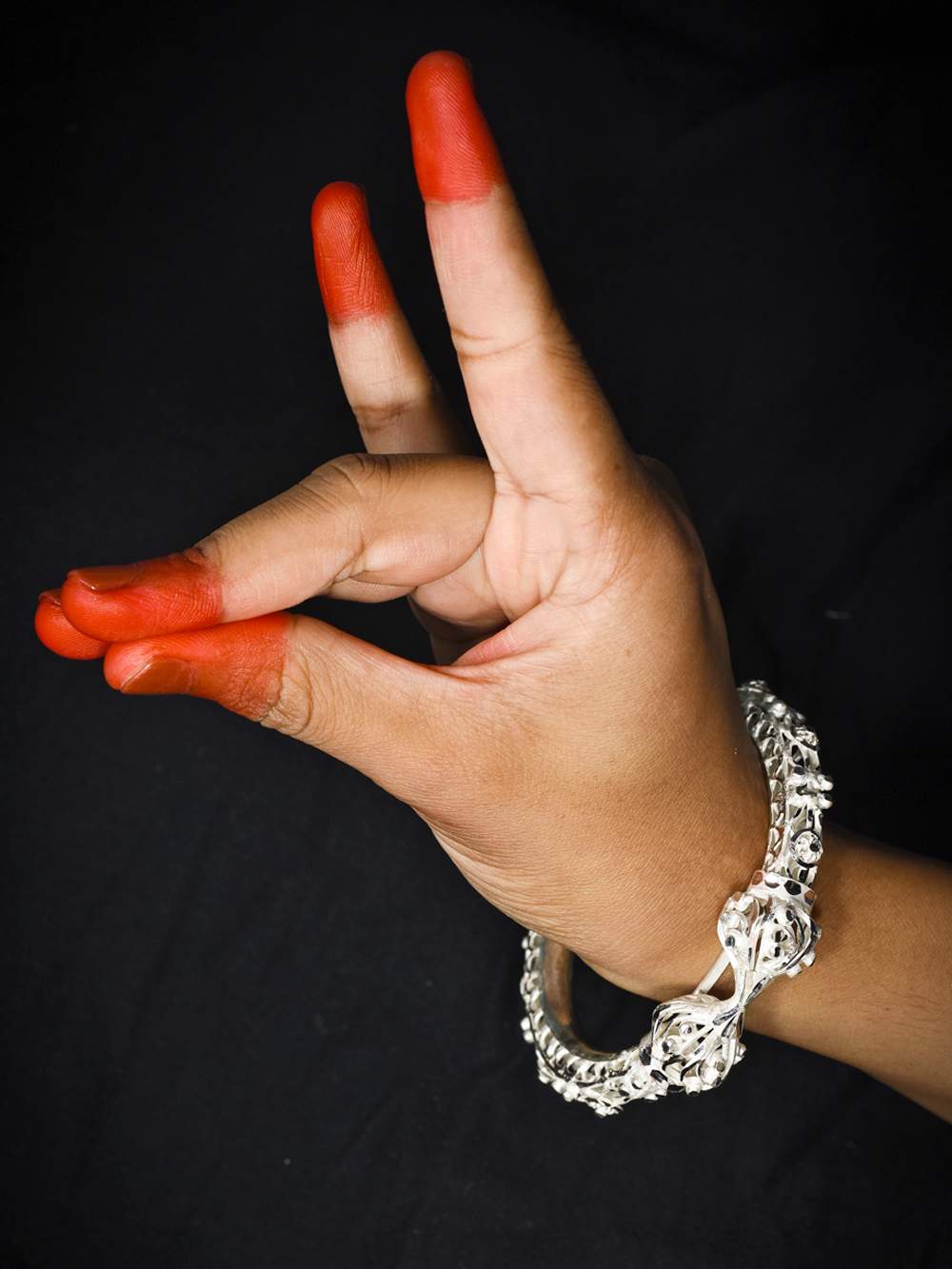 Silver Bangles