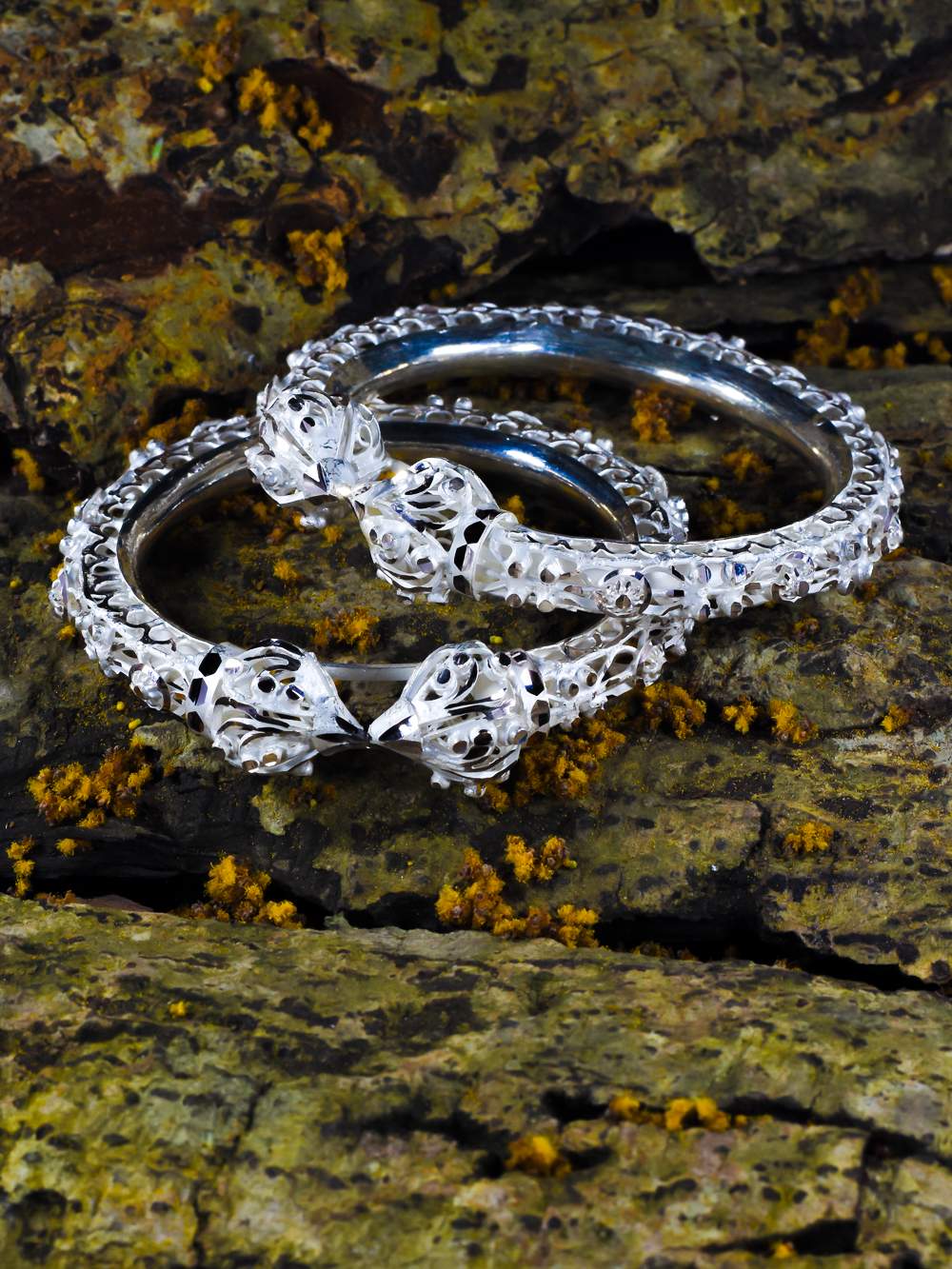 Silver Bangles