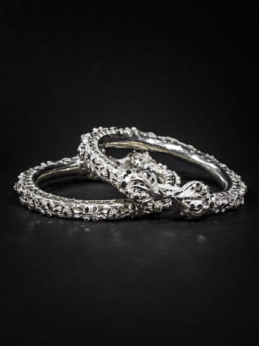 Silver Bangles