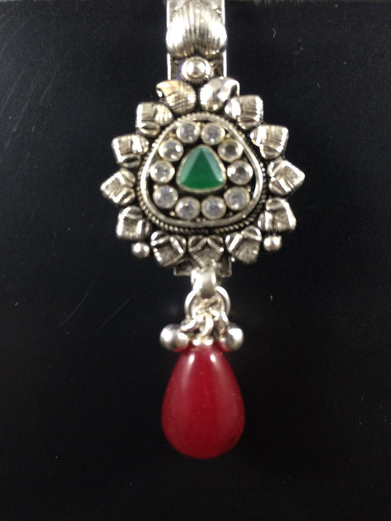 Oxidised Silver Chabi Challa