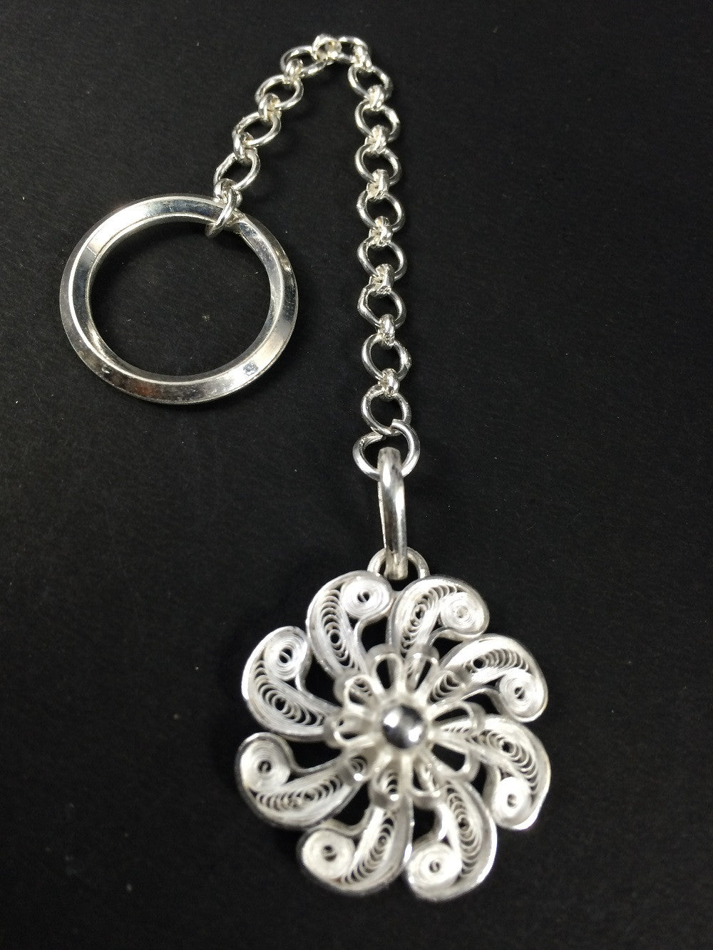 Silver Key Ring 