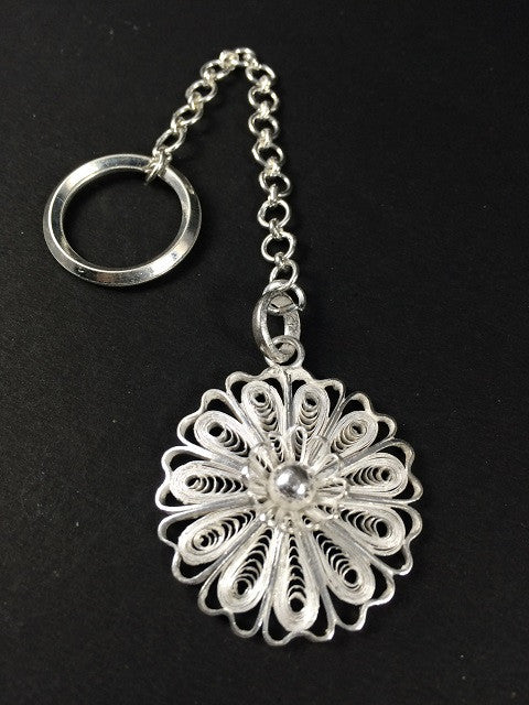 Silver Key Ring 